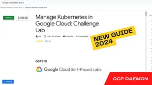 [GSP510] Manage Kubernetes in Google Cloud: Challenge Lab